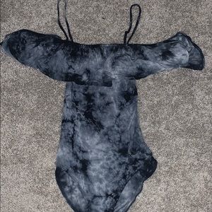 Tie dye American Eagle bodysuit